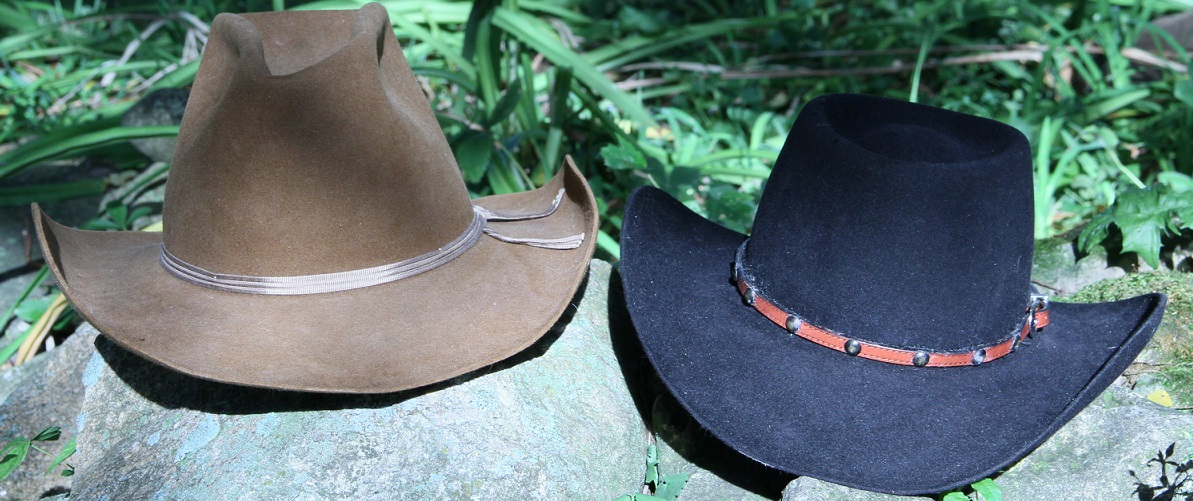 Laramie TV series-Cowboy hats for characters Slim Sherman-Jess Harper